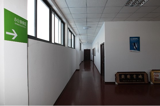 圣達（昆山）新材料工業有限公司實拍辦公區走廊照片